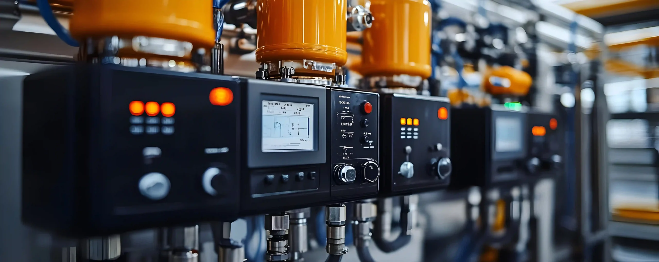industrial control panel automation system for sensors and instrumentation manufacturing
